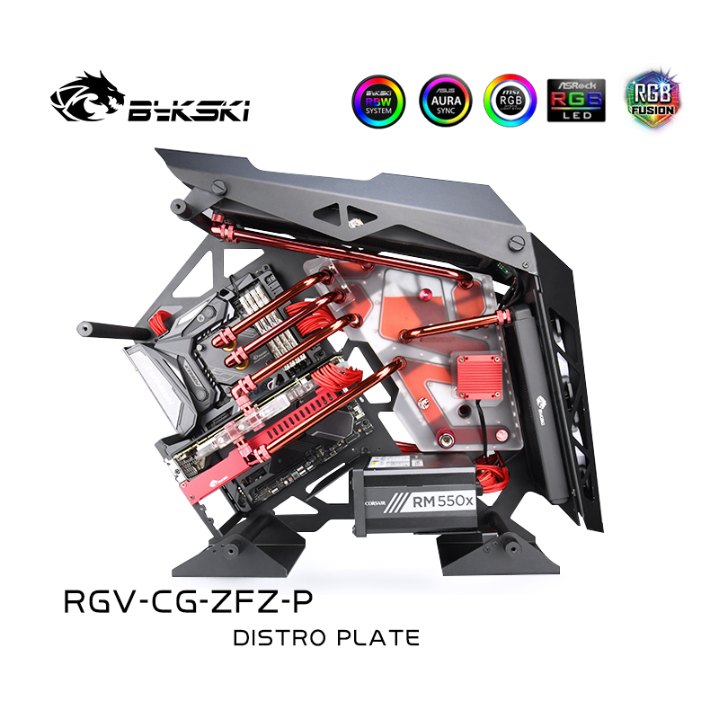 BYKSKI Acrylic Board Water Cha - đánh giá và giá Distro Plate Ddc Pump Combo