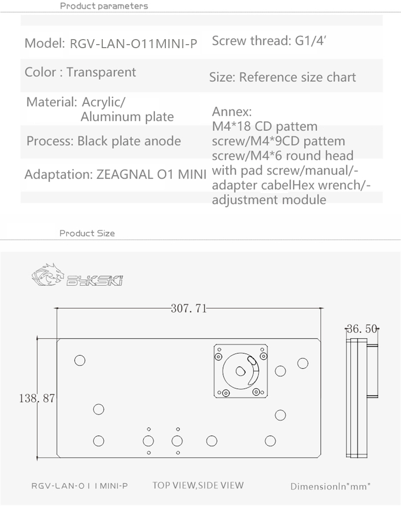BYKSKI RGV-LAN-O11MINI-P Water - đánh giá và giá Distro Plate Ddc Pump Combo